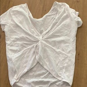 Cute cropped white blouse